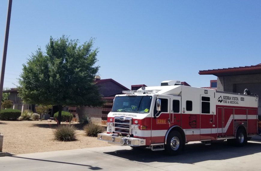 Patient Transport Engine: Sierra Vista Fire & Medical Services’ Engine 203