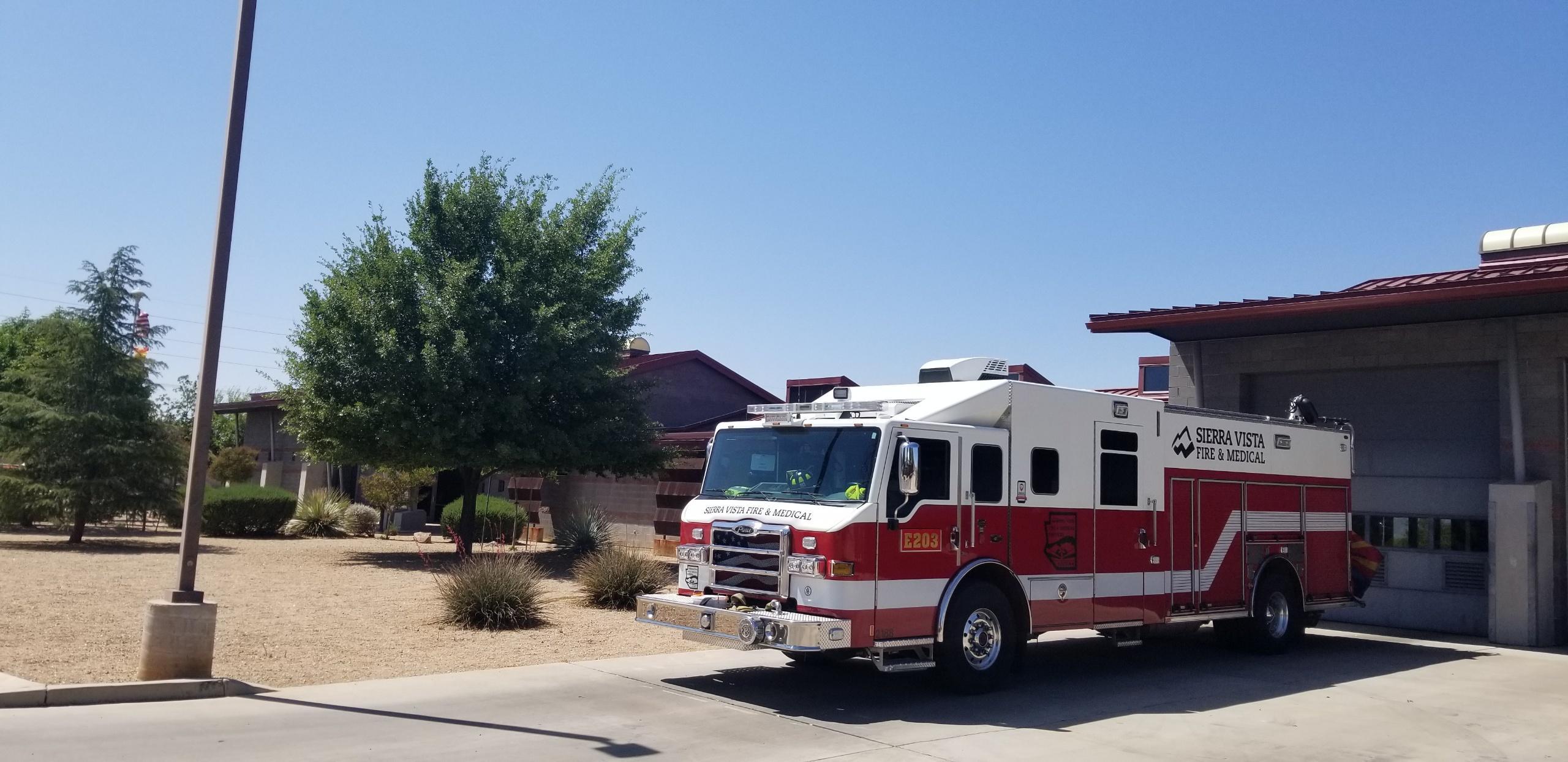 Patient Transport Engine: Sierra Vista Fire & Medical Services’ Engine 203